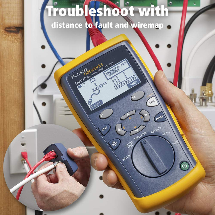 تستر کابل شبکه CABLE IQ QUALIFICATION TESTER