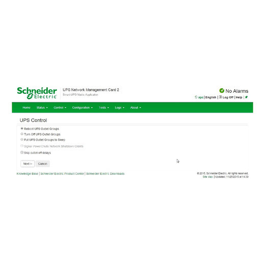 کارت مدیریت شبکه SNMP یوپی اس APC